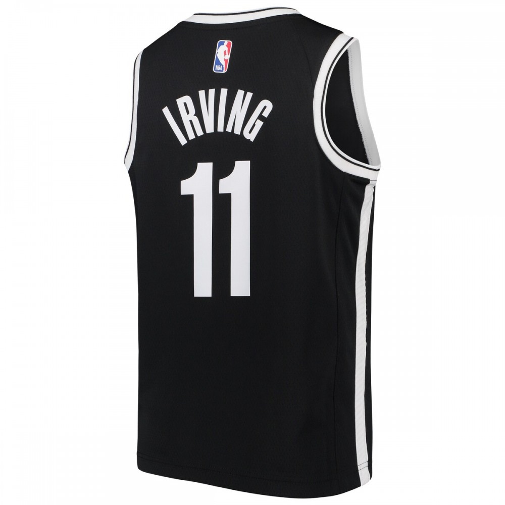Kyrie Irving Brooklyn Nets Youth Swingman Jersey - Icon Edition - Black-Pro Kit Vault | Brand New 26/27 Sports Jerseys